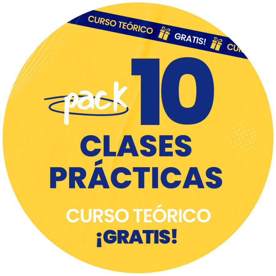 10 Clases $296.300 + Curso Teorico GRATIS!